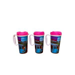 3 Disney Refillable Souvenir Mugs